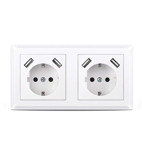Socket Outlet With USB Charger