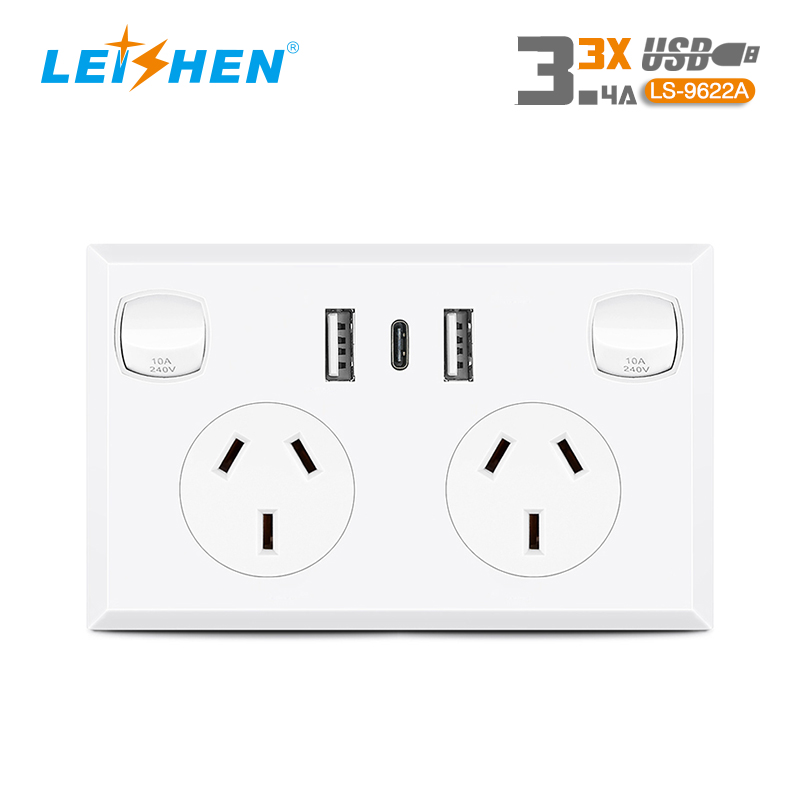 Switch socket  Outlets USB Charging