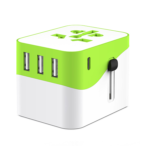 5V 5.6A 3USB+Type-C PD 18WSmart Charger Travel Adapter