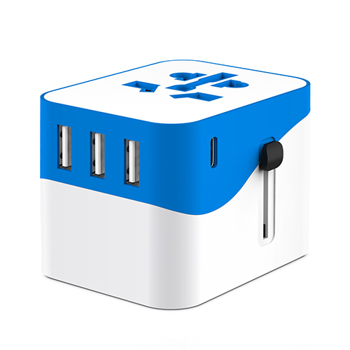 5V 5.6A 3USB+Type-C PD 18W Smart Charger Travel Adapter